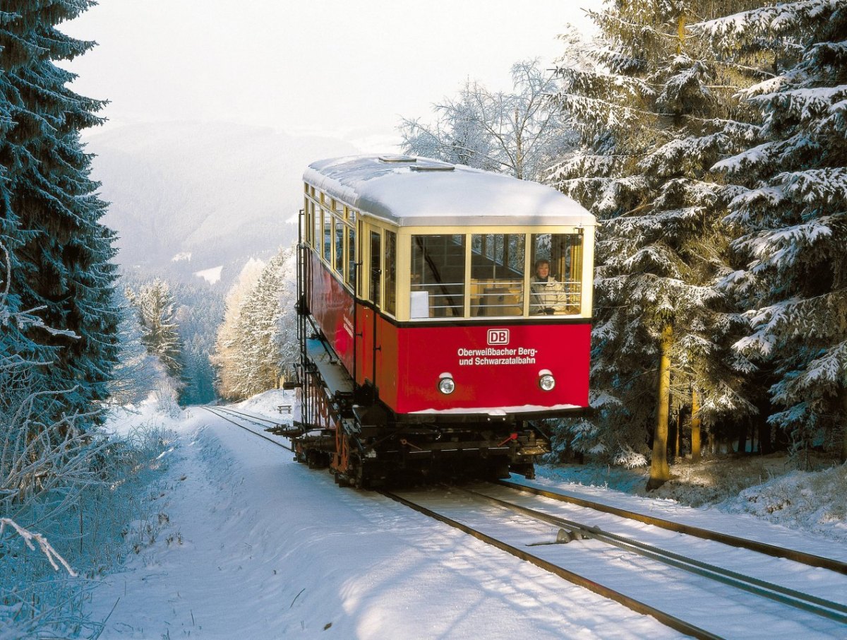 Oberweißbacher Berg- und Schwarzatalbahn, Bergbahn, Oberweißbach, Eisenbahnromantik
