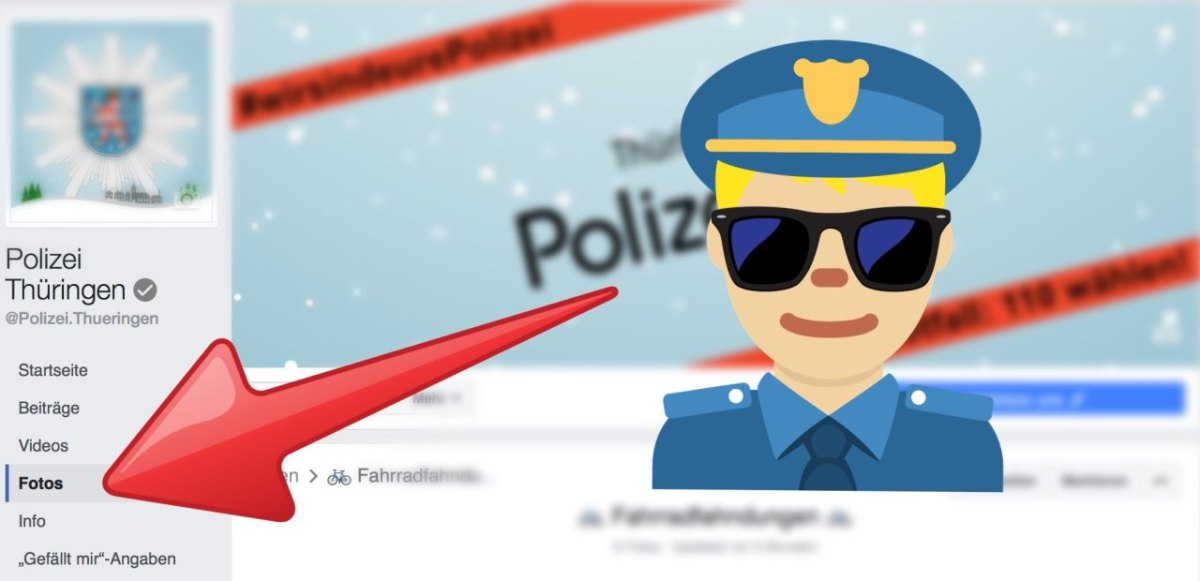Polizei Thüringen Facebook Twitter