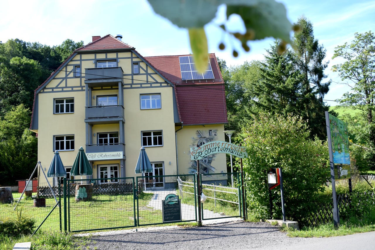 Subventionsbetrug? Die Robertsmühle im Eisenberger Mühltal.