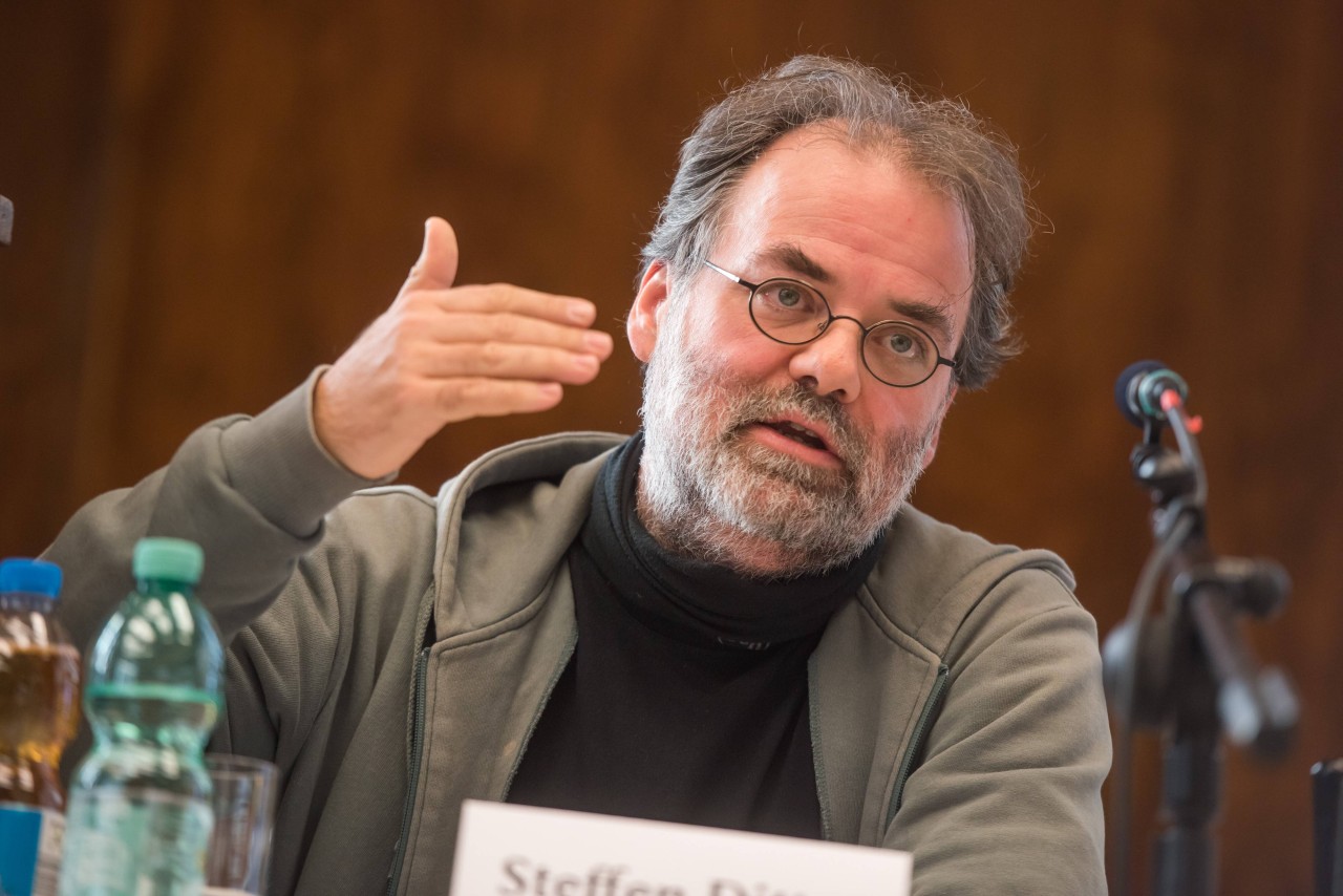 Steffen Dittes, innenpolitischer Sprecher der Linksfraktion in Thüringen. (Archivfoto)
