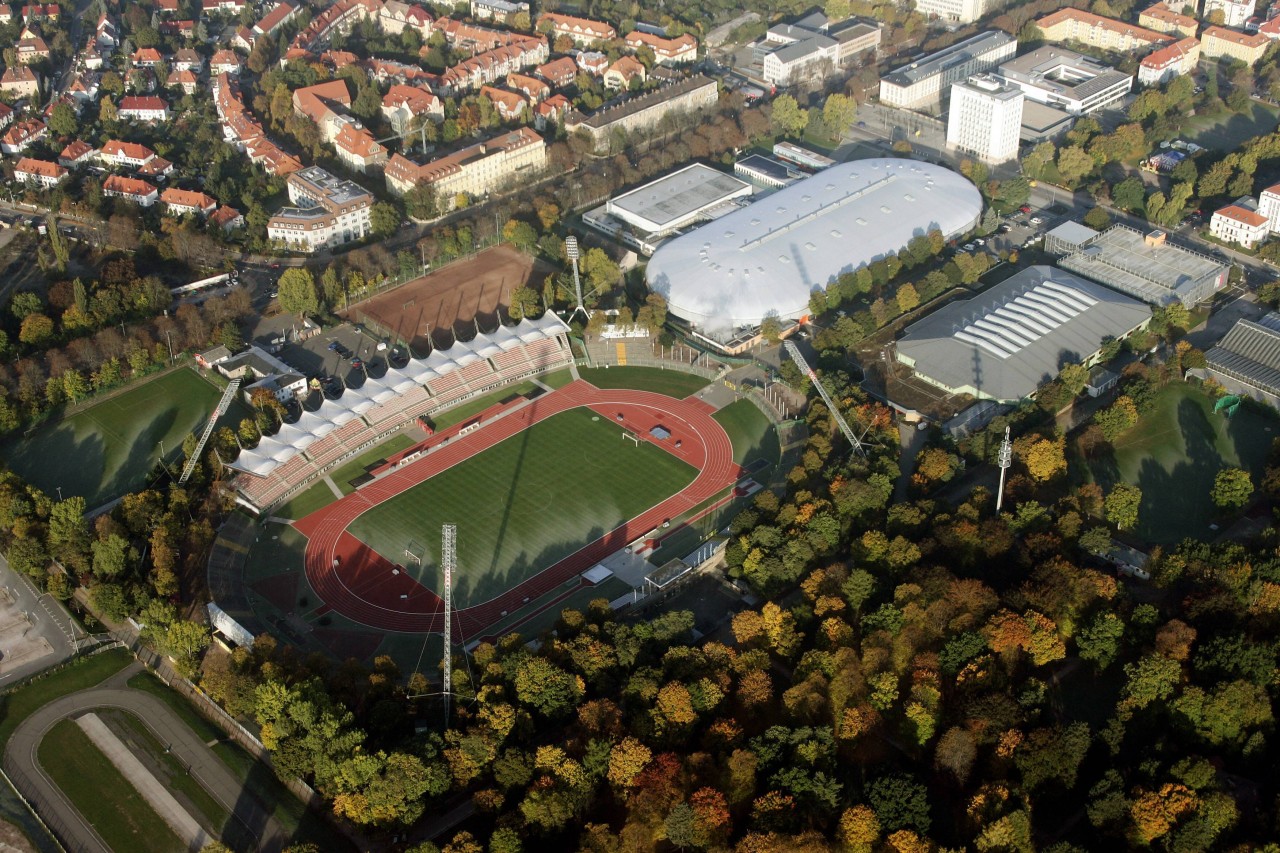 Neben dem Steigerwaldstadion in Erfurt soll das Neubaugebiet gebaut werden. (Archivbild)