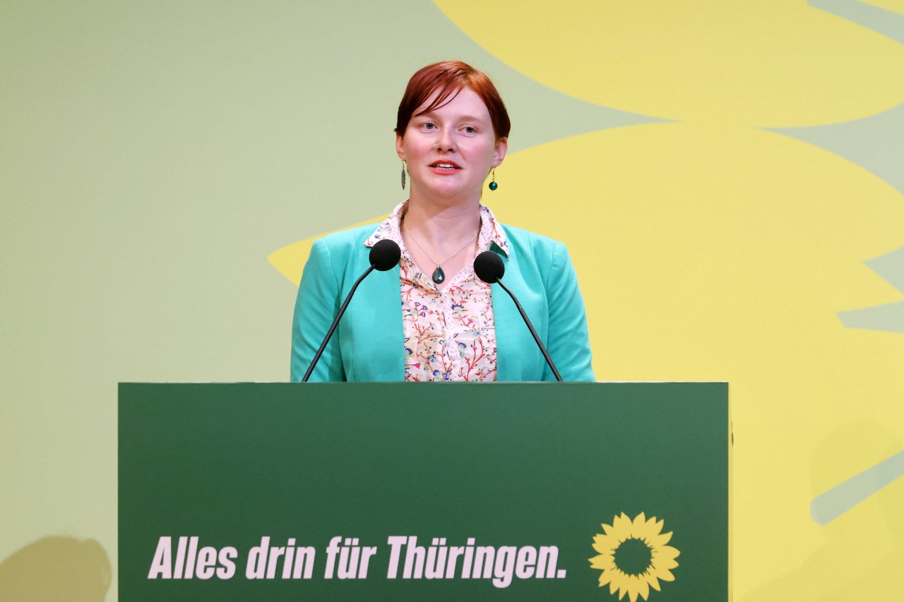 Thüringen: Grünen-Politikerin Ann-Sophie Bohm. 
