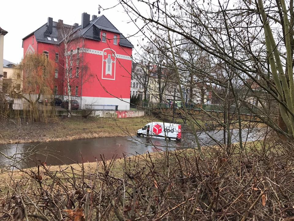 Dieses Foto aus einer weiteren Perspektive sendete uns ein Leser aus Nordhausen zu.