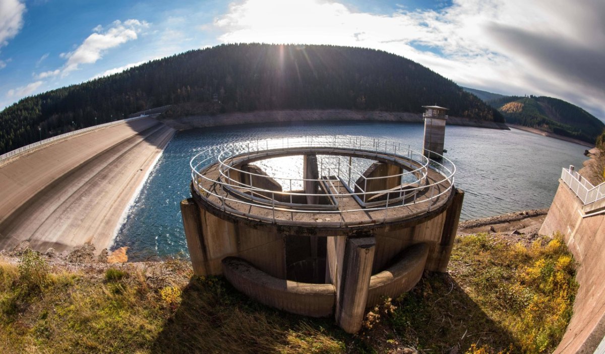 Trinkwassertalsperre Ohra Thüringen