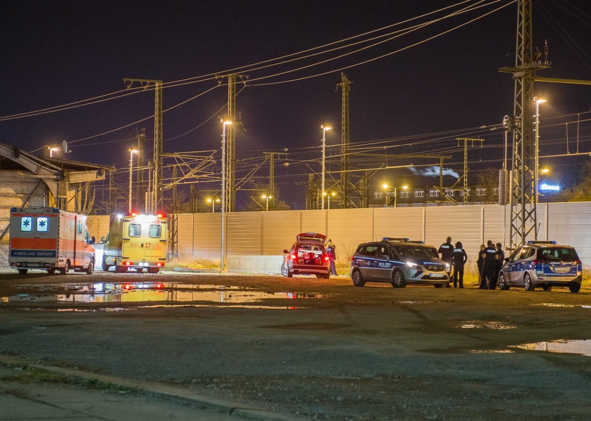 Unfall am Güterbahnhof