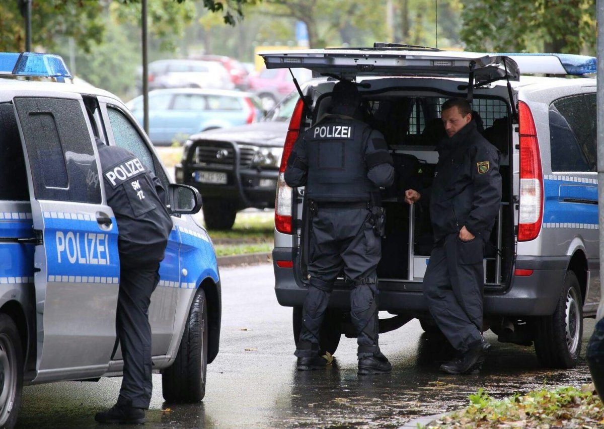 Verdacht auf Planung eines Sprengstoffanschlags in Chemnitz - Polizei im Großeinsatz
