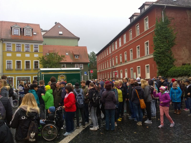 Am Freitag hat der Zwiebelmarkt 2016 in Weimar begonnen. 