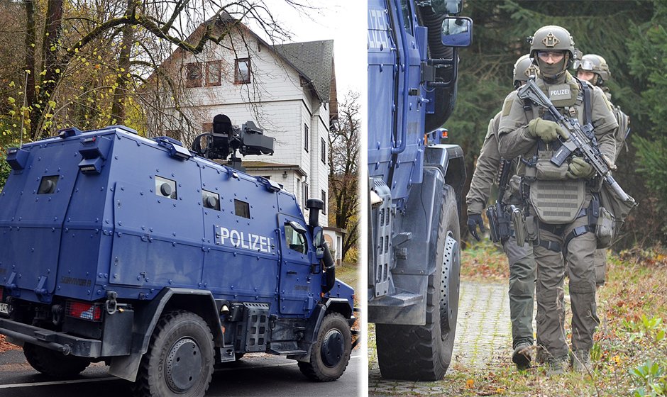 SEK-Einsatz in Altenfeld: Waffen aus Landratsamt in Ilmenau gestohlen -  Verdächtige in Haft - Thueringen24