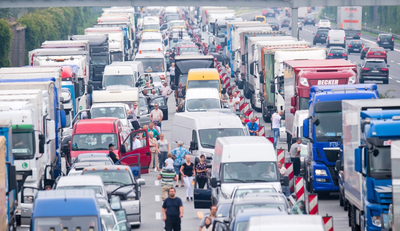 Am Wochenende soll es auf mehreren Autobahnen in Deutschland zu langen Staus kommen.