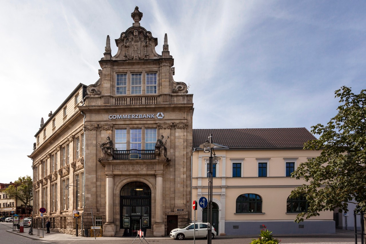 Commerzbank in Thüringen: Diese Filiale in Eisenach bleibt weiterhin geöffnet. 