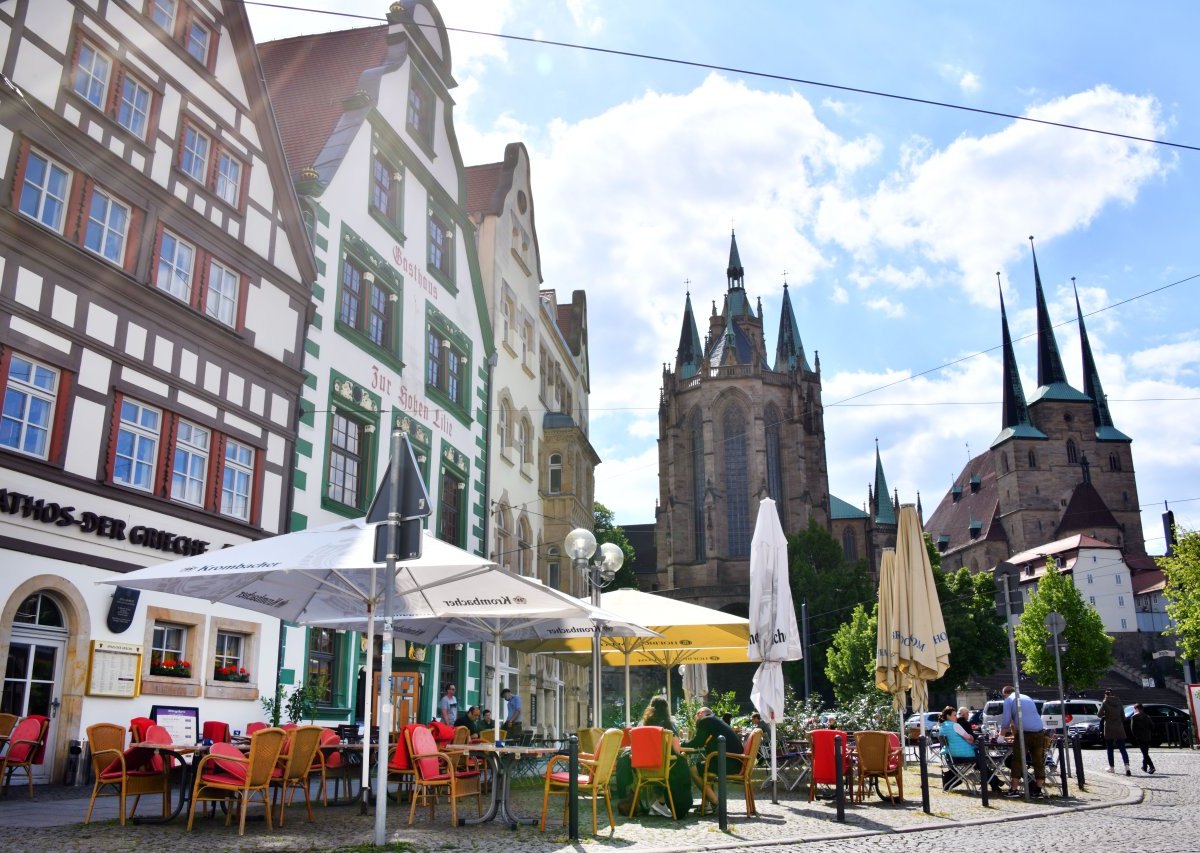 erfurt dom corona cafe gastronomie kneipe