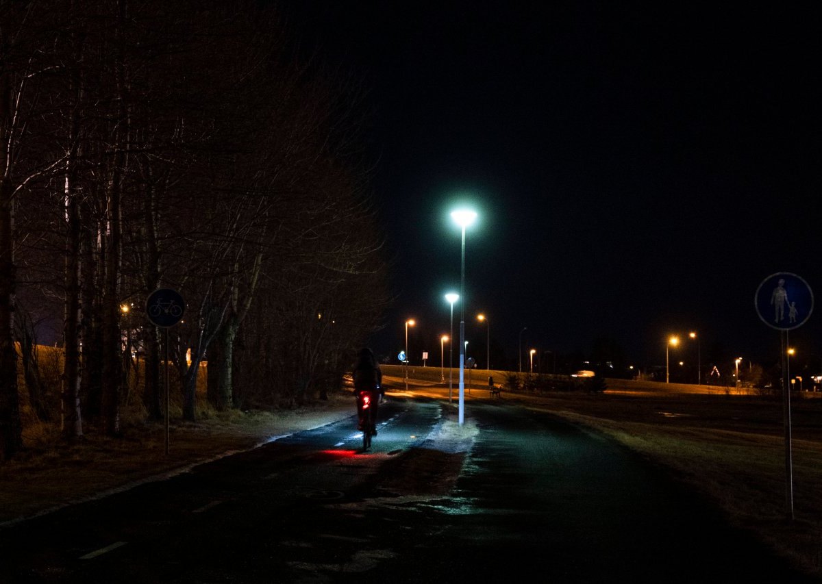 fahrradfahrer dunkelheit abend nacht morgen sömmerda messer