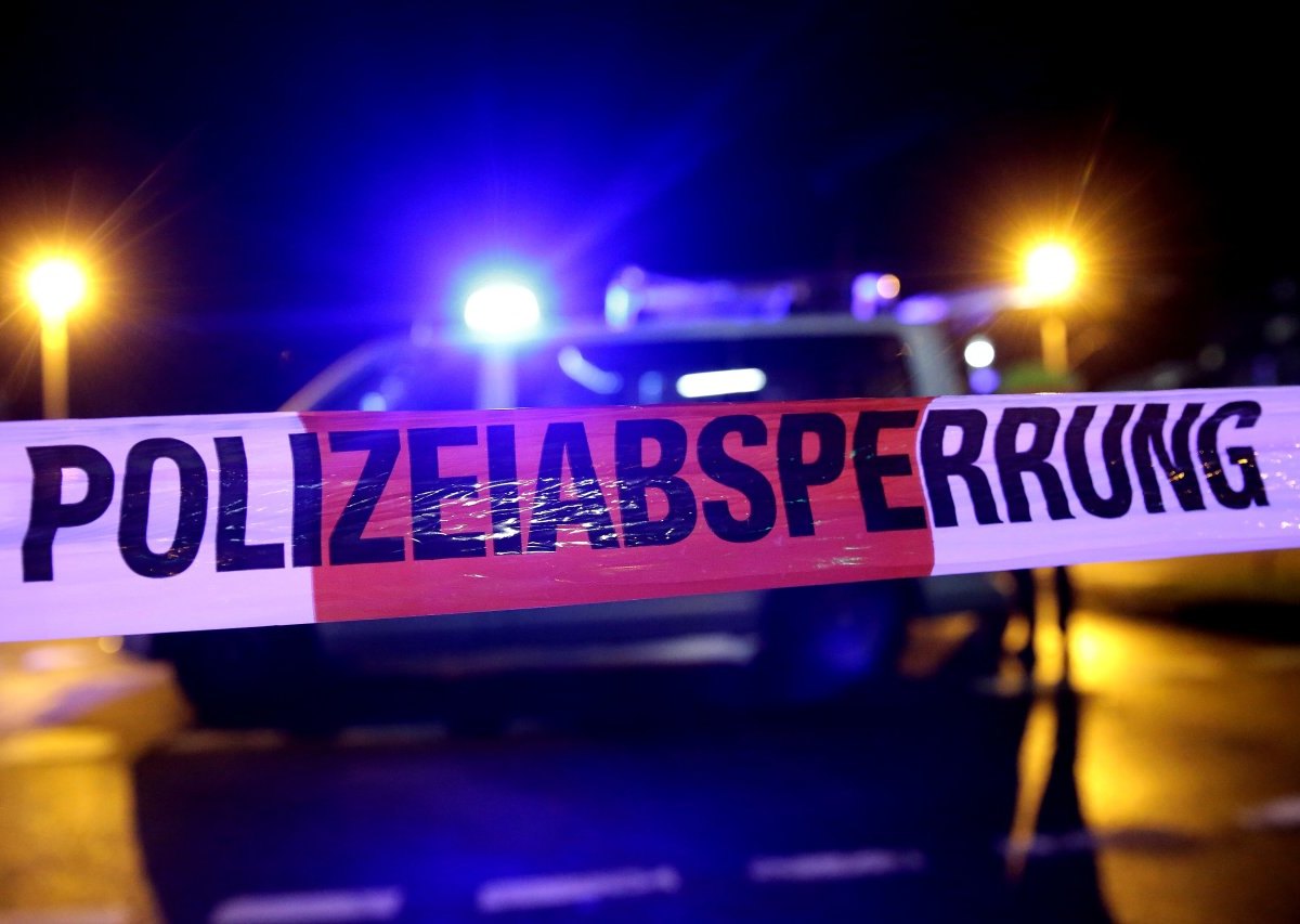gera polizei absperrung