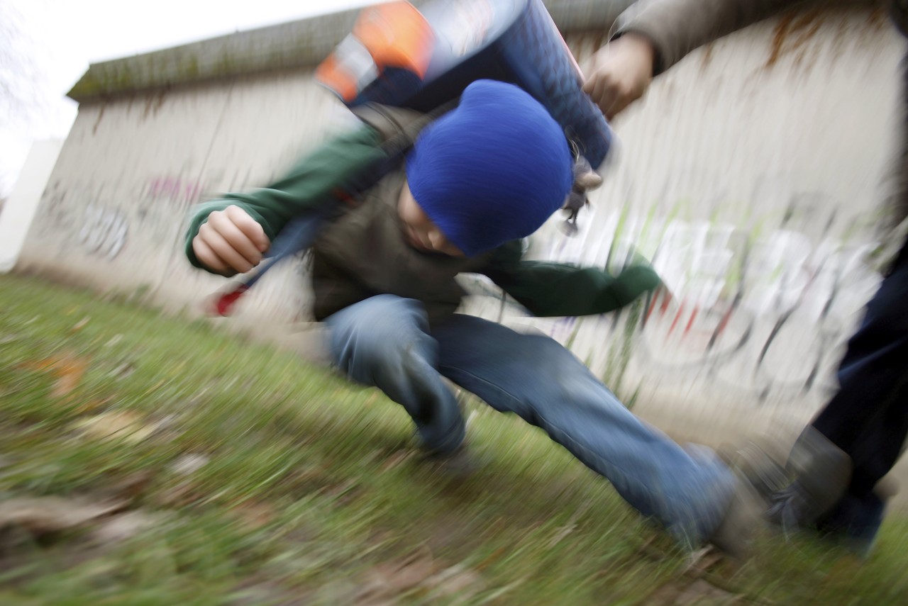 In Gera hat ein Mann spielende Kinder angegriffen. (Symbolbild)