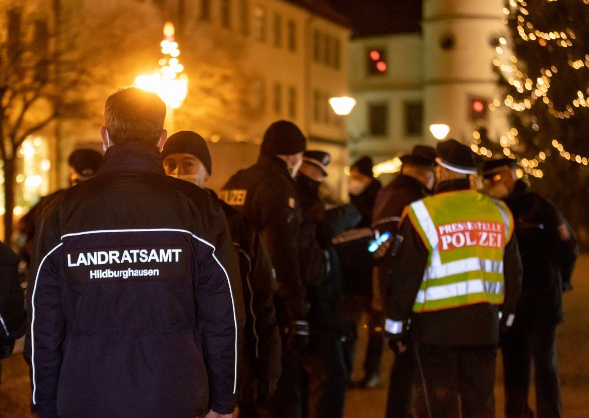 hildburghausen corona polizei