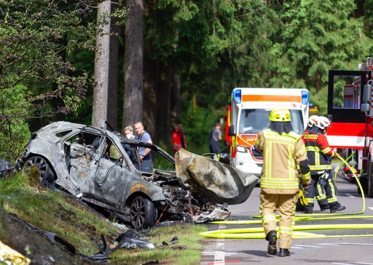 ilm kreis rennsteig motorradfahrer motorrad unfall