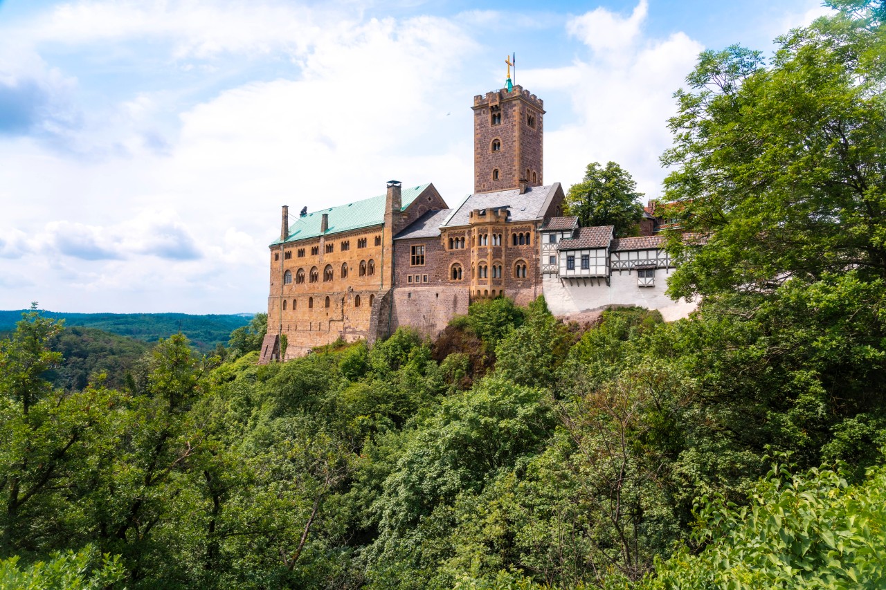 Die Wartburg gehört zu den beliebtesten Ausflugszielen in Thüringen.