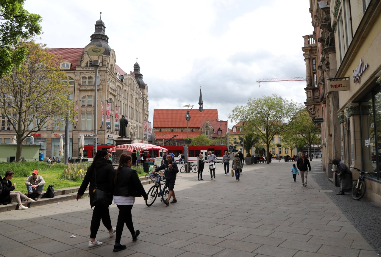 Erfurt: Wird der Anger bald videoüberwacht? (Symbolbild)