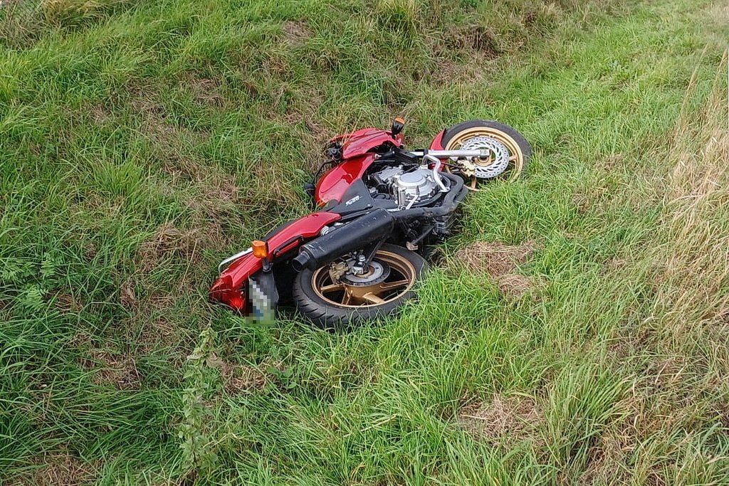 motorrad unfall breitenworbis