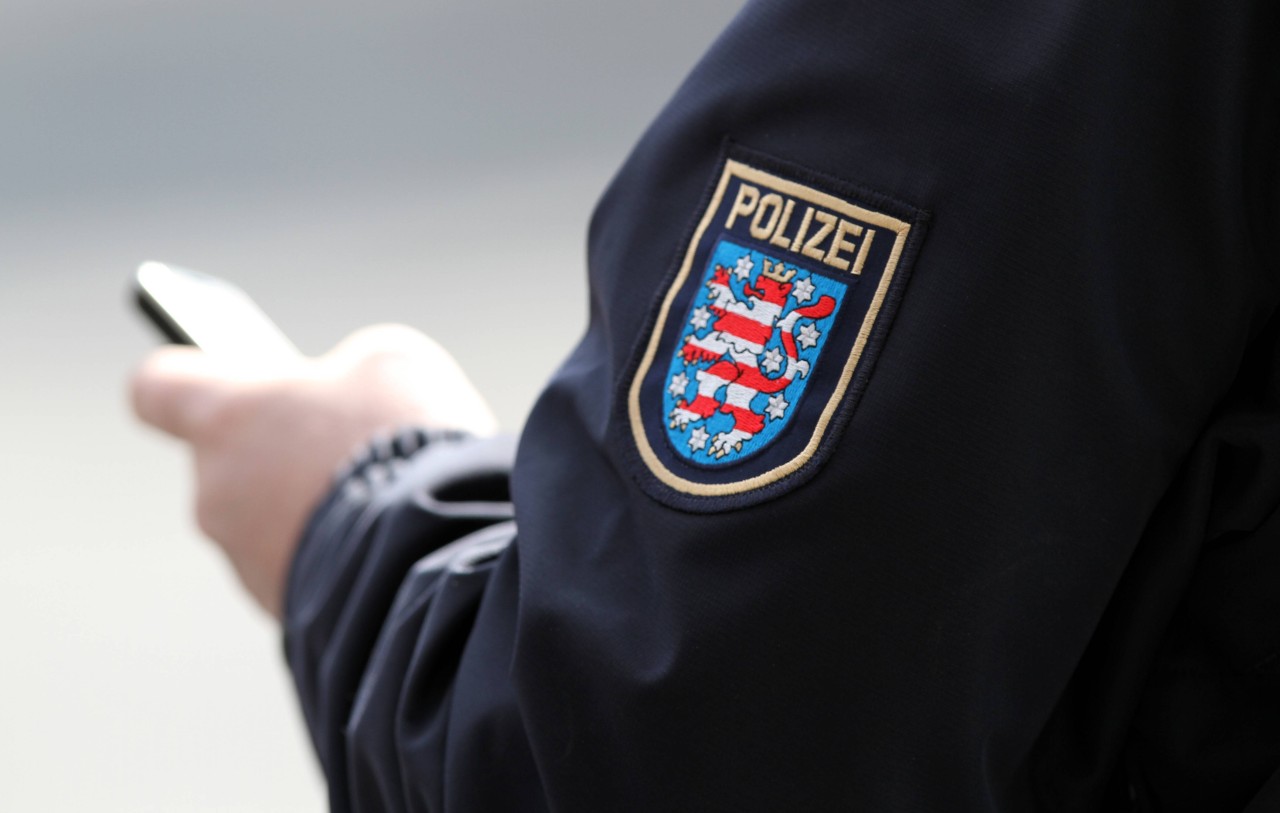 Nach heftiger Kritik an der Polizei Thüringen gab es auch Lob für die Beamten. (Symbolbild)