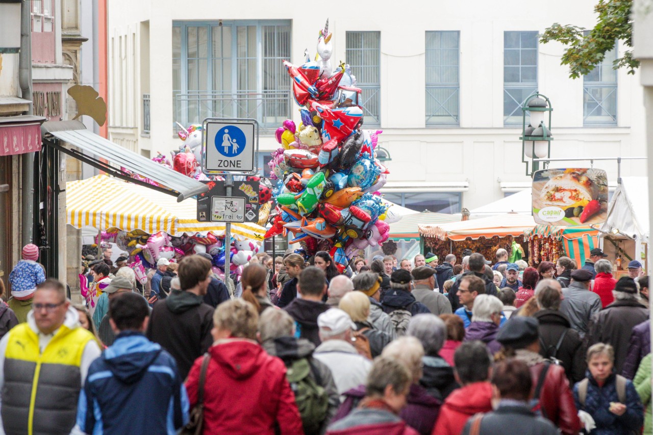 So sah der Zwiebelmarkt noch 2016 aus. (Archivbild)