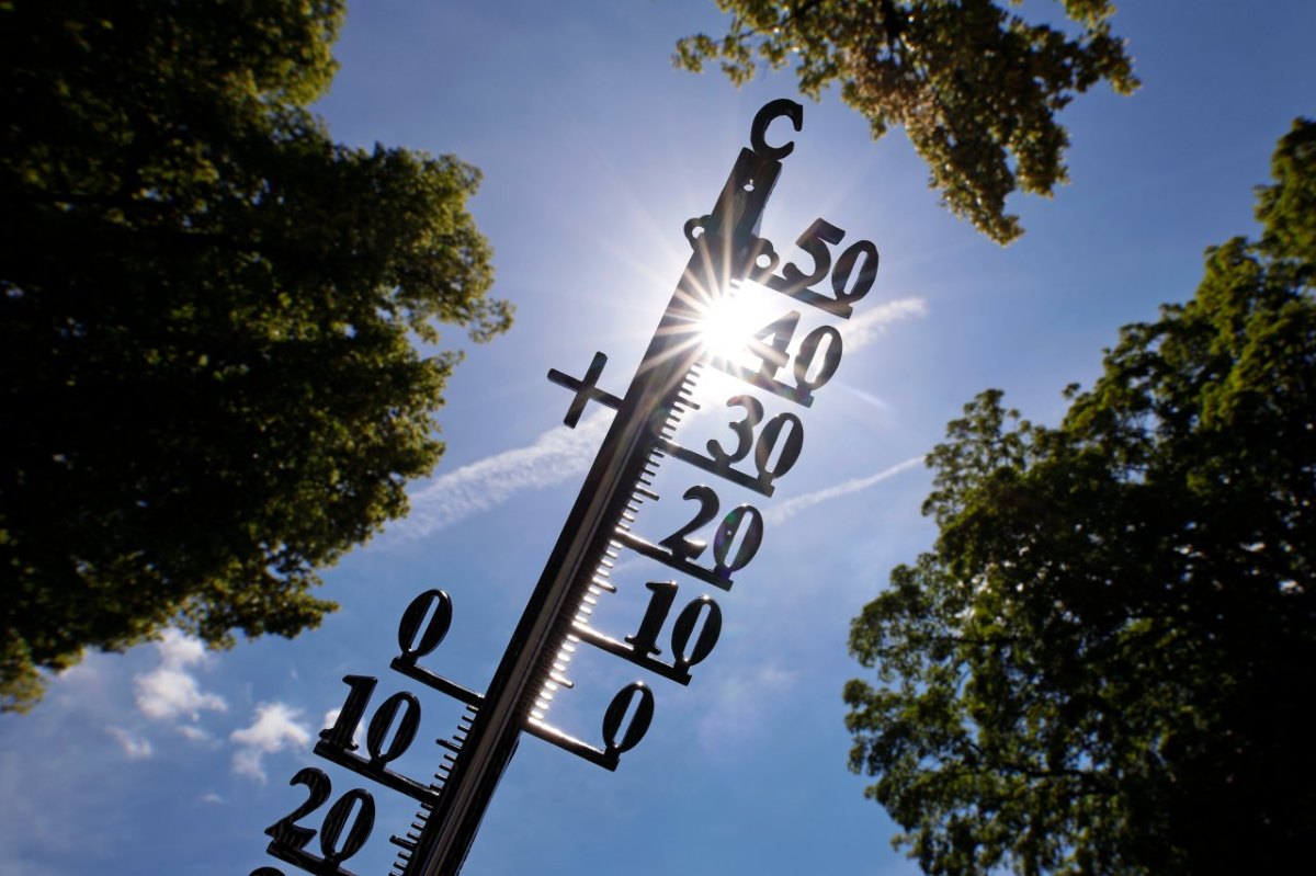 Thermometer Frühling Thüringen