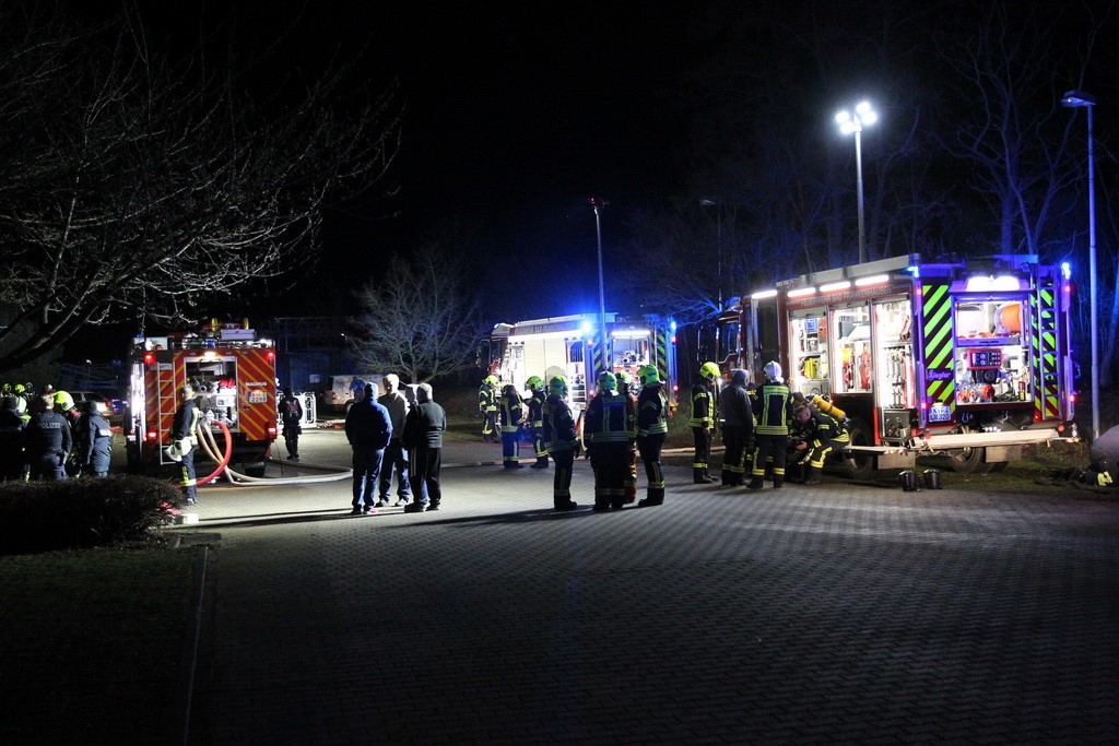 In Thüringen hat ein Brand in einem Firmengebäude einen heftigen Schaden verursacht! 