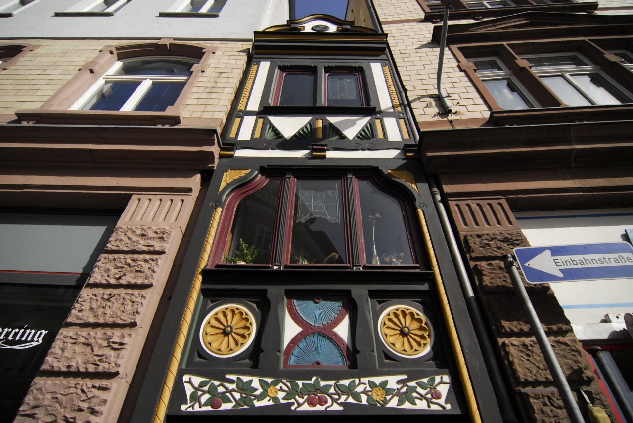 Es ist eine ikone der Stadt: Das schmale Haus in Eisenach. (Archivbild)
