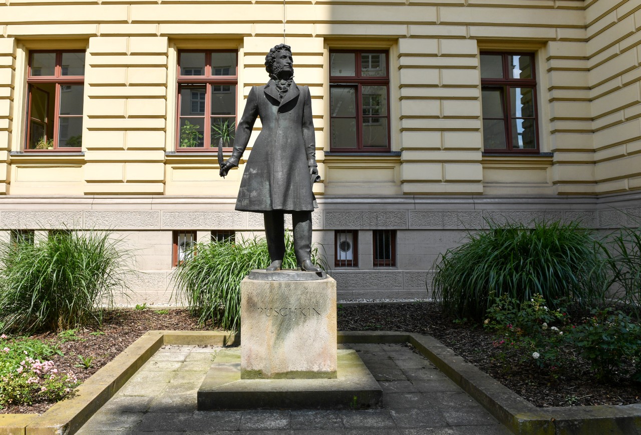 Schlimme Attacke auf die russische Denkmalstatue in Gera! Wer hat etwas gesehen? (Archivbild)