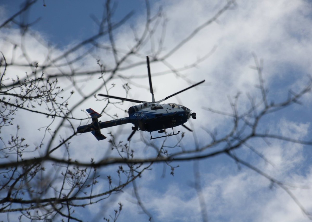 Thüringen Polizei Hubschrauber