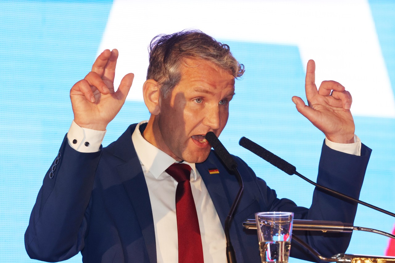 Björn Höcke – Thüringens AfD-Chef hat eine Art Bewerbungsrede für den Bundesvorsitz gehalten. 