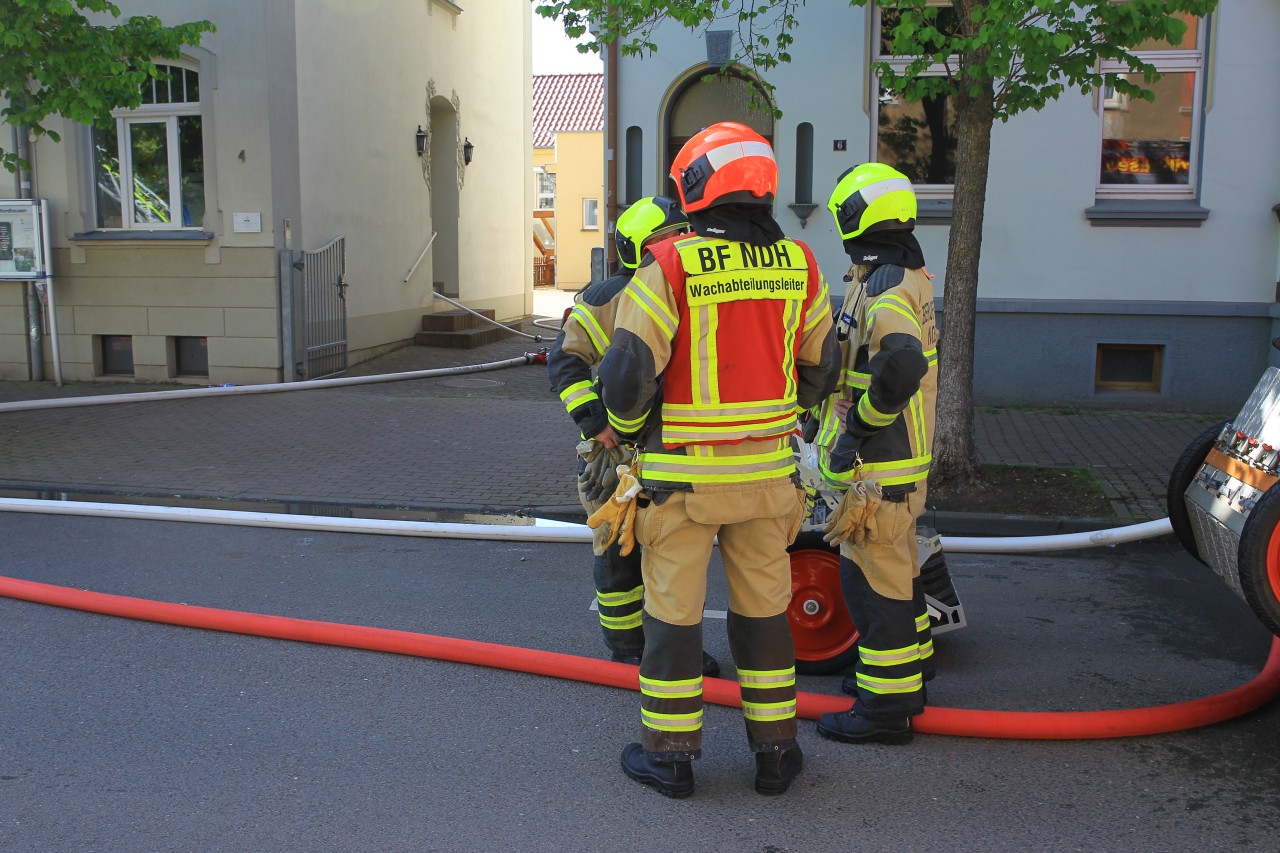 Die Feuerwehr in Nordhausen konnte den Brand löschen. Die Wohnung war aber nicht mehr zu retten.