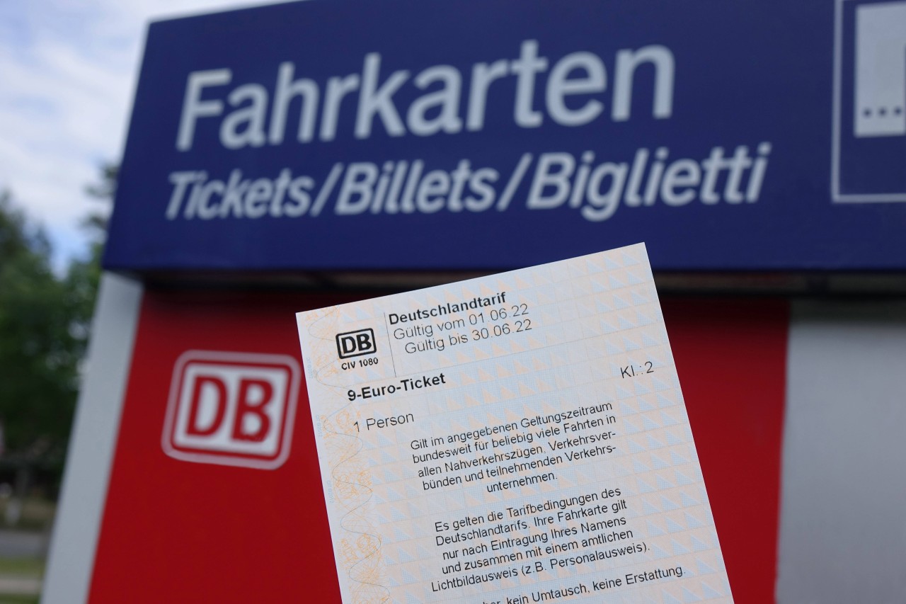 Das 9-Euro-Ticket startet im Juni.