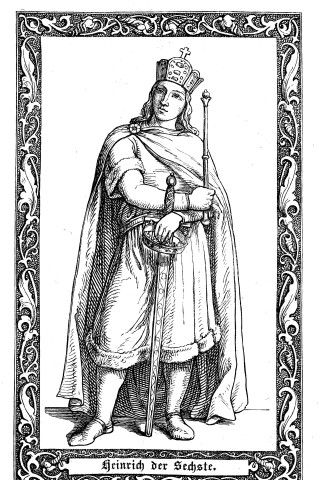 Kaiser Heinrich VI. lebte von 1165 bis 1197 und war seit 1191 Kaiser des Heiligen Römischen Reiches. (Symbolbild)