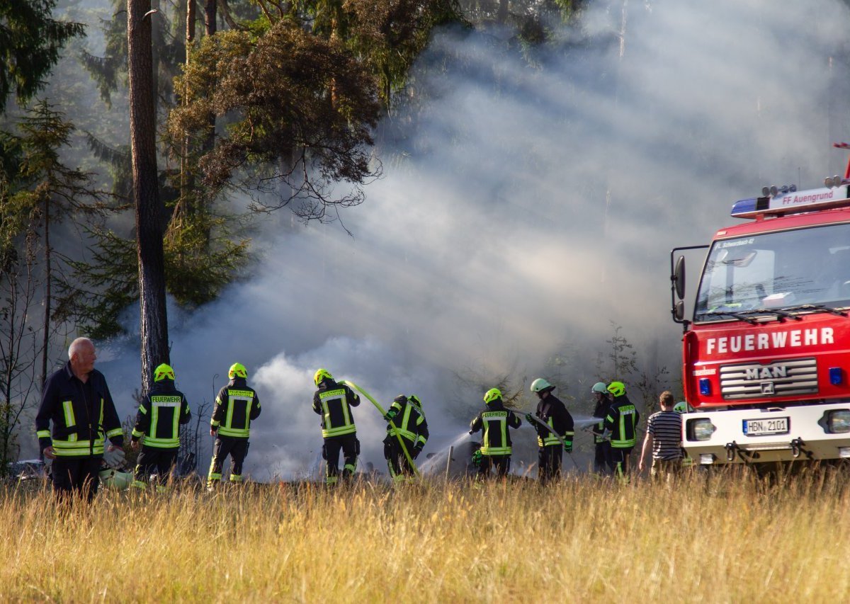 Kreis Hildburghausen Waldbrand