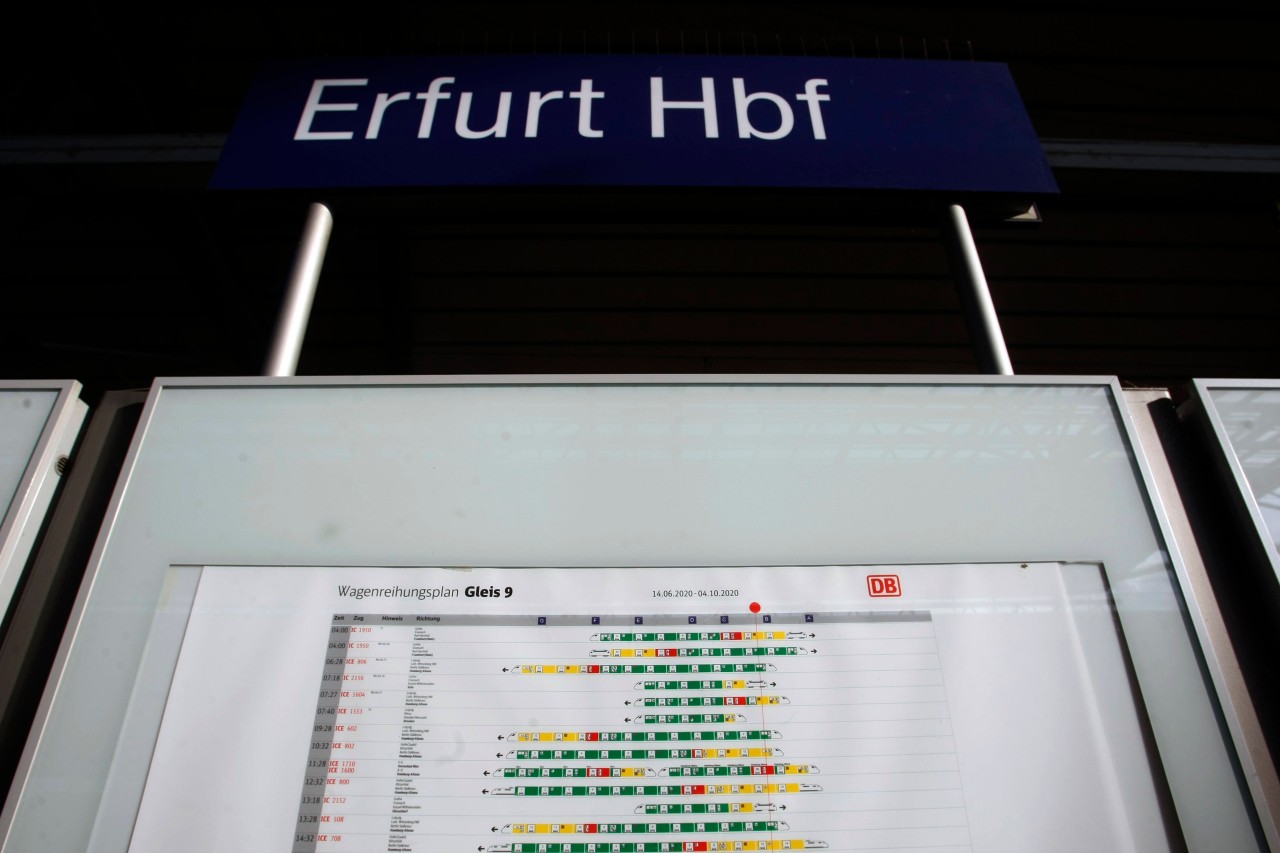 In Erfurt müssen Bahnreisende einmal mehr starke Nerven beweisen. (Archivbild) 