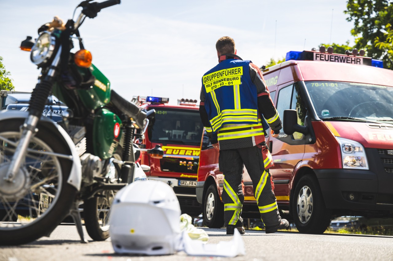 Thüringen: In Ronneburg hat sich am Donnerstag ein schlimmer Unfall ereignet.