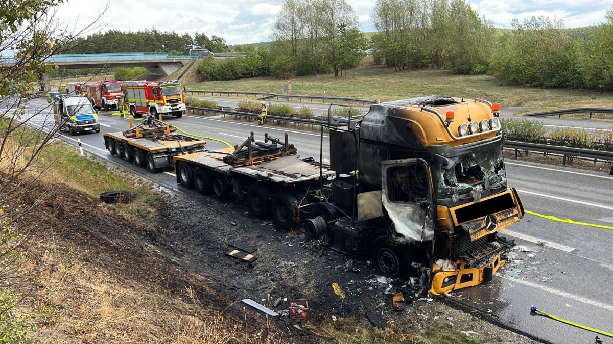 a71 thüringen lkw