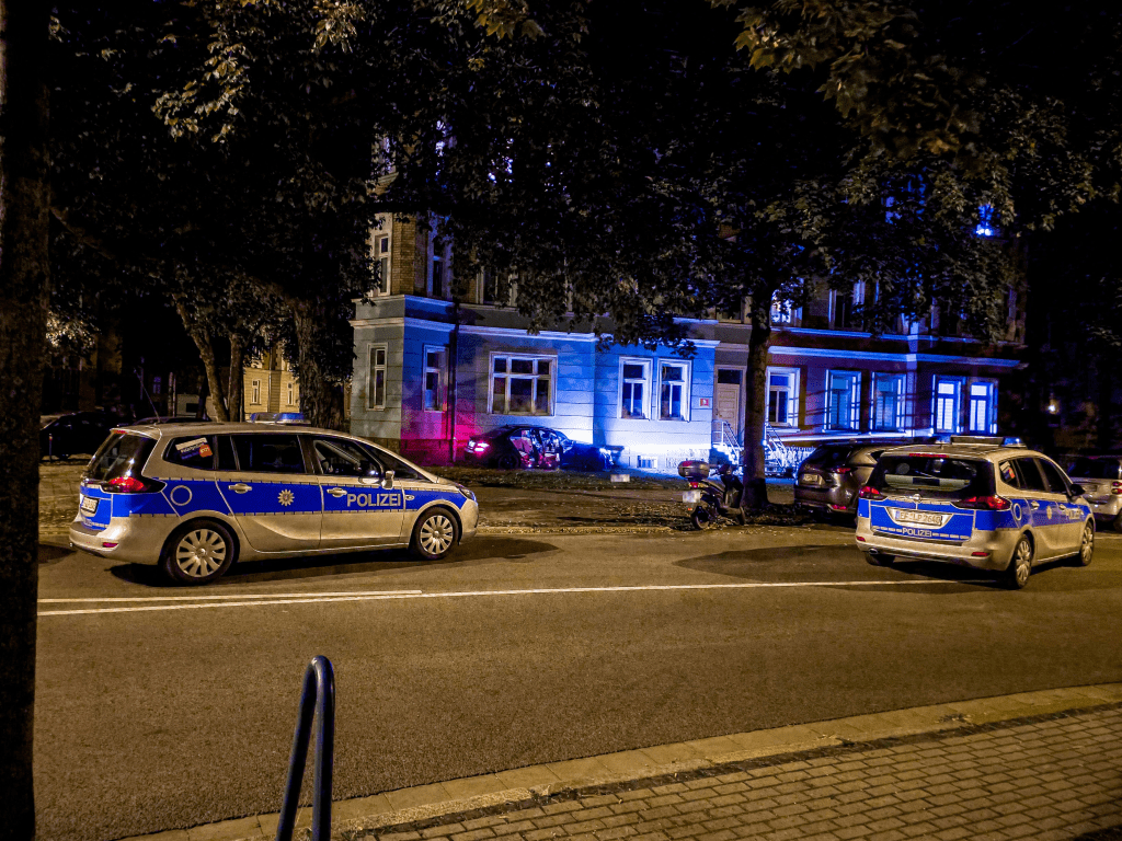 Eine Polizeikontrolle in Erfurt endete mit einem Knall!