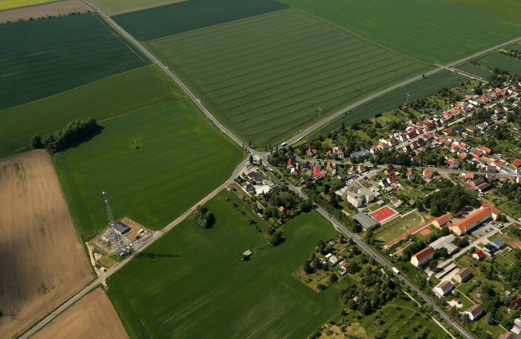 Thüringen Luftbild Ebeleben