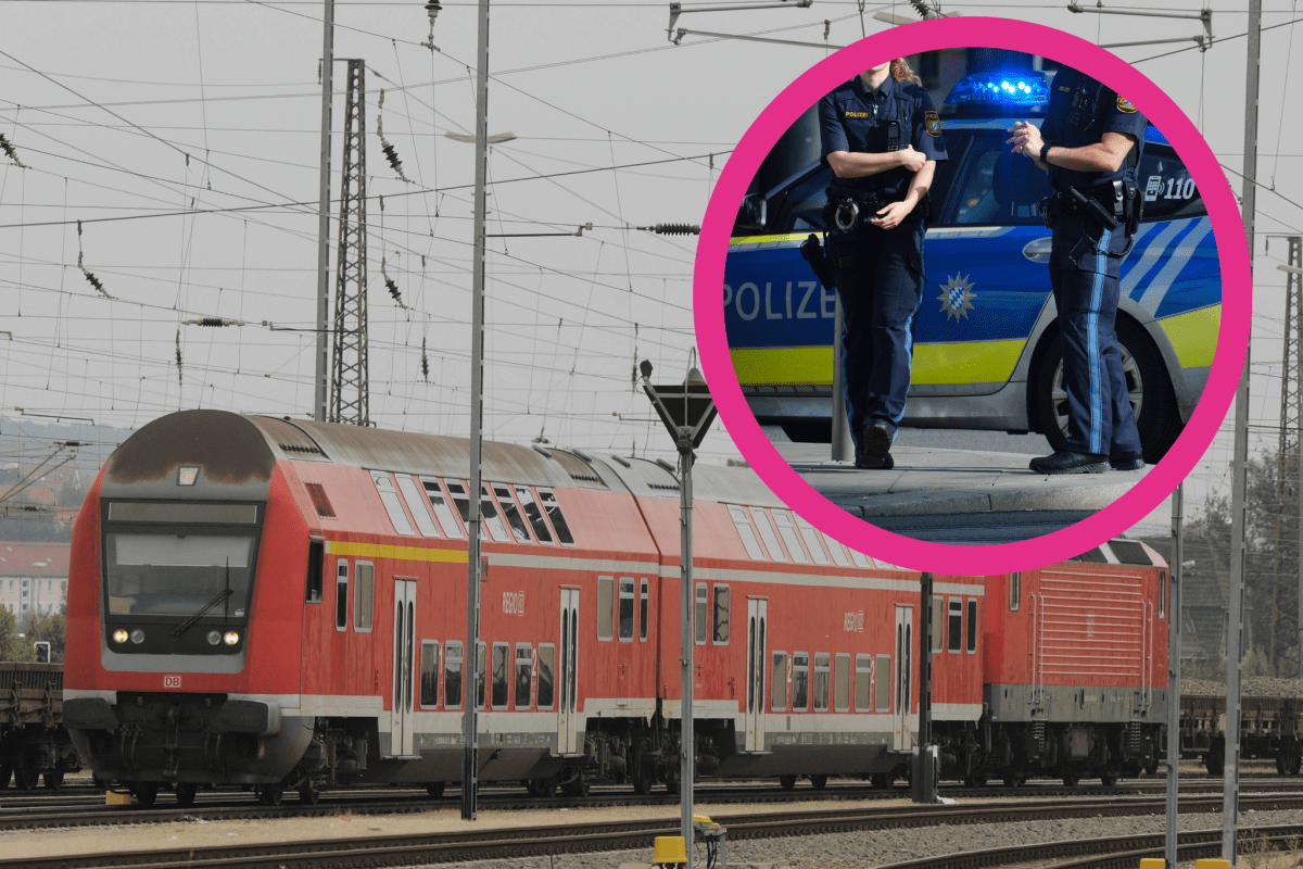 Regionalexpress Erfurt Montage Polizei