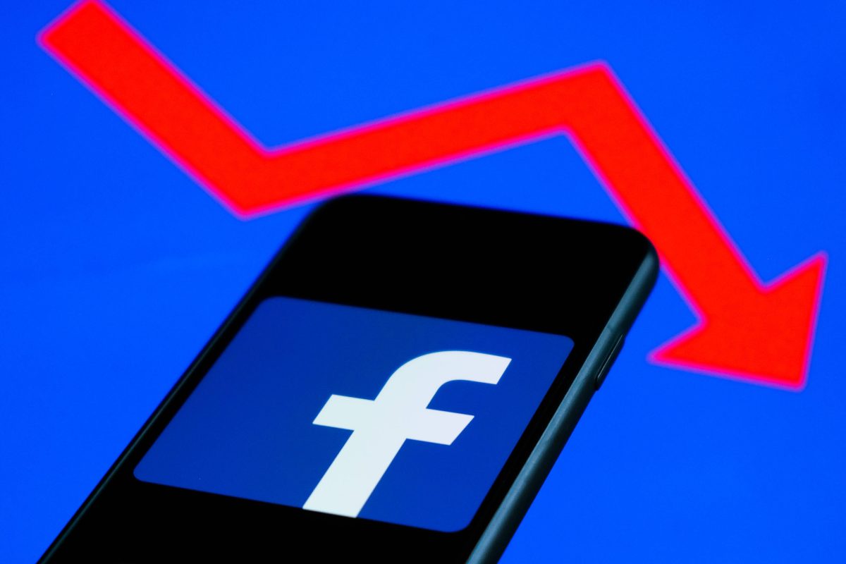 Facebook ist down Symbolbild