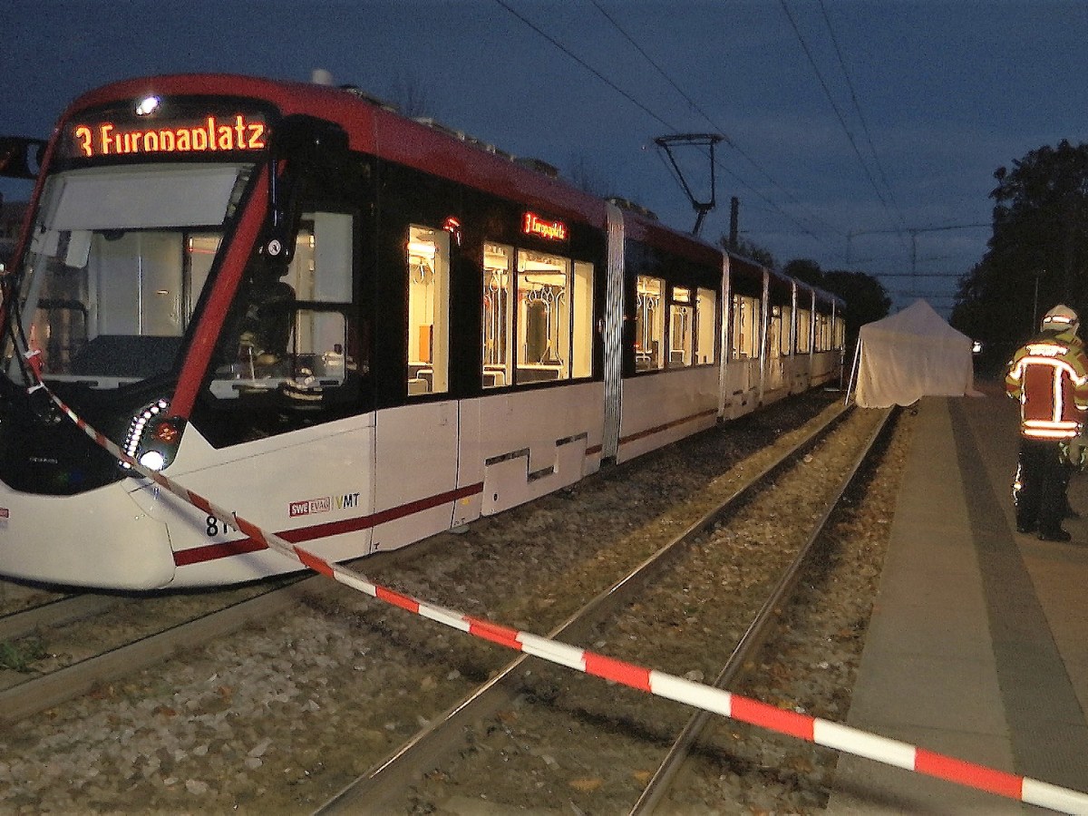 Tödlicher Straßenbahn-Unfall in Erfurt!