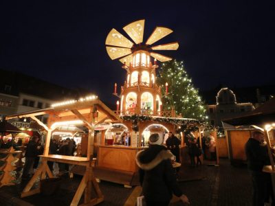 Der Weihnachtsmarkt Weimar startete mit Hindernissen.