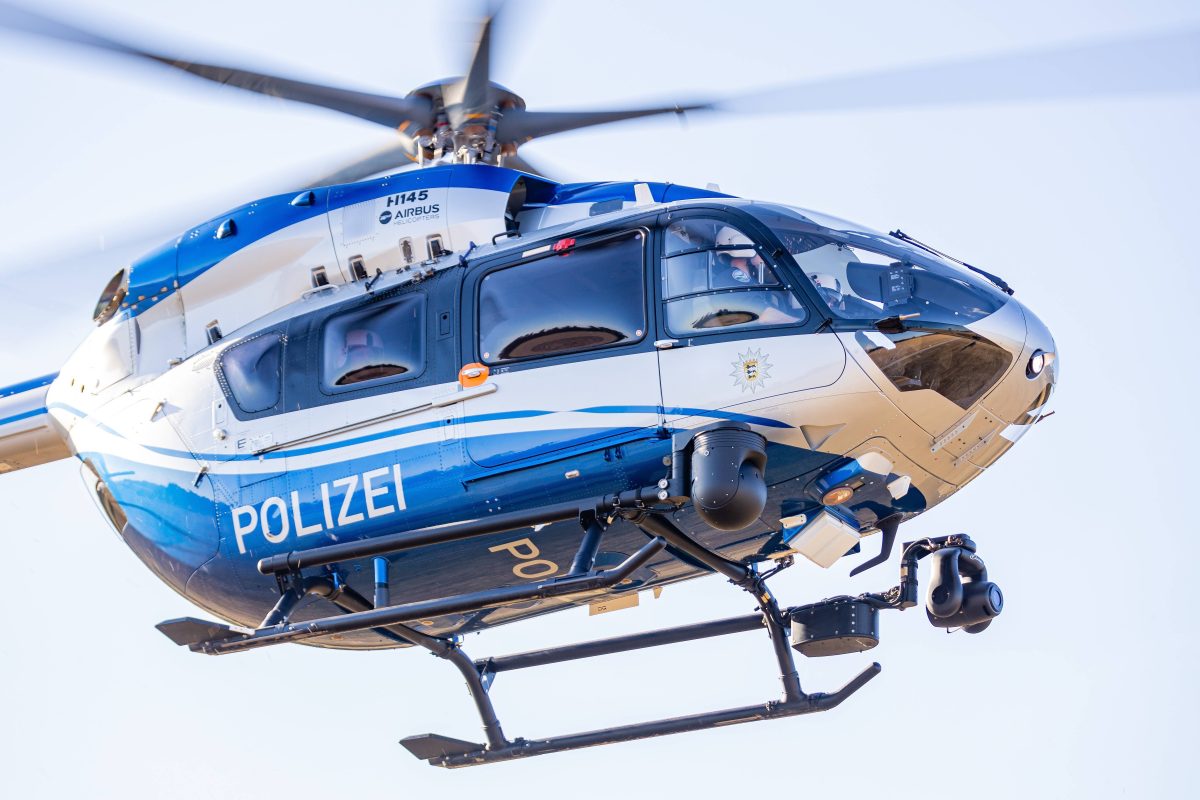 Thüringen Polizeihubschrauber