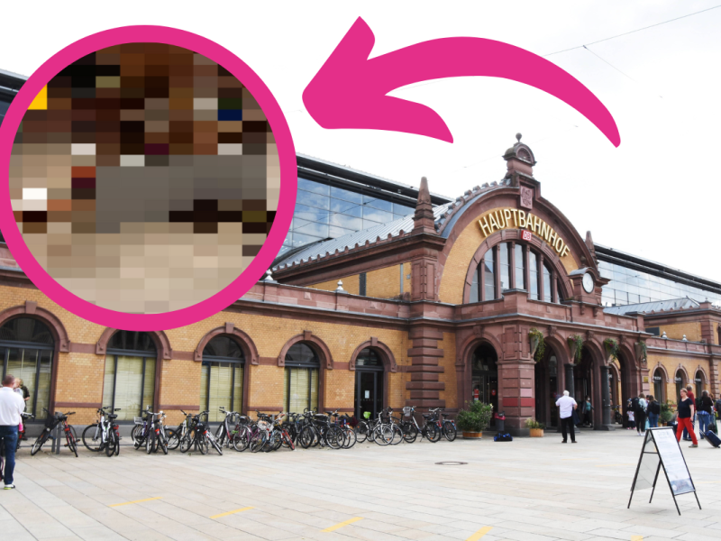 Hauptbahnhof Erfurt: Mann vermiest allen die Frühlings-Stimmung! Eine Sache überführt ihn