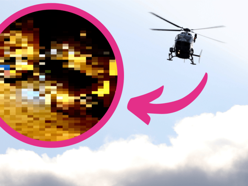 Erfurt: Hubschrauber kreist über der Stadt – der Grund ist ernst