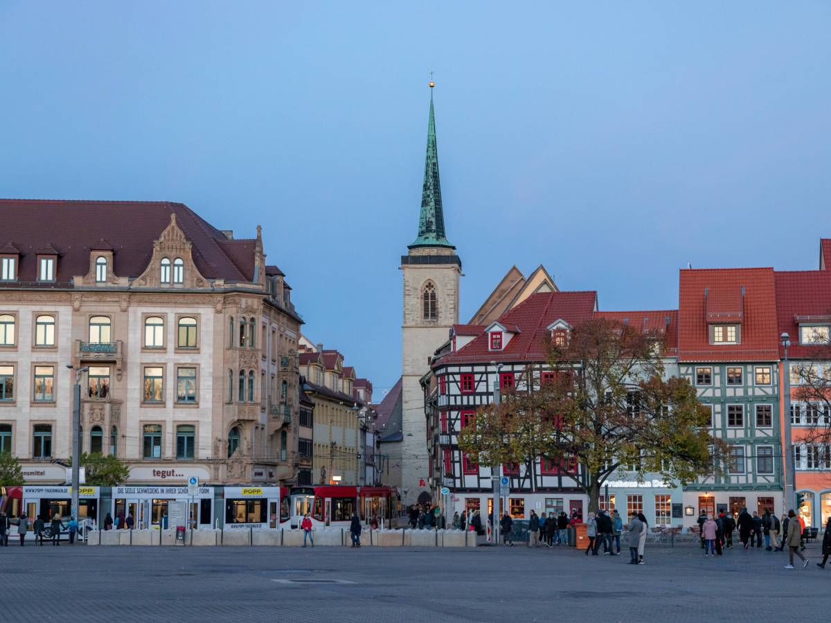 Erfurt Stadtansicht