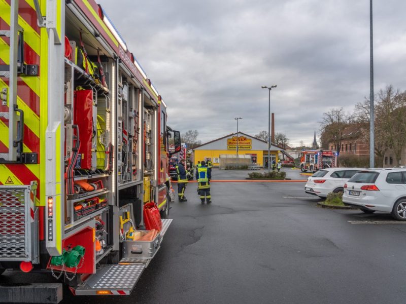 Netto in Thüringen: Feuer auf Laderampe ausgebrochen – die Folgen sind bitter