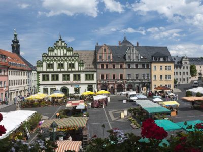 Der Wochenmarkt in Weimar verliert einen beliebten Stand. (Archivbild)